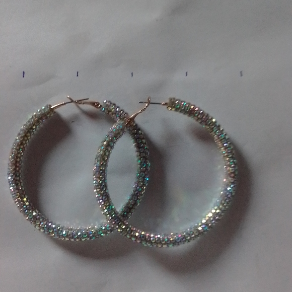 2" Hoop Earrings - Picture 1 of 2
